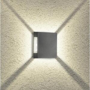 Brilagi - Applique LED da esterno QUADRAY LED/4W/230V antracite IP65