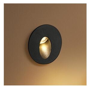 Brilagi - LED lampada da incasso per esterni STAIRDOT LED/2W/230V, nero, IP65, rotonda