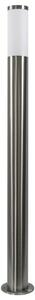 Lampada da esterno dimmerabile LED RGBW LIVIA 1xE27/6,5W/230V 100 cm IP44 argento