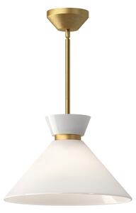 Alora Mood ALM-HALSTON-P-M-GD - Lampada a sospensione HALSTON con montaggio su asta 1xE27/60W/230V, oro