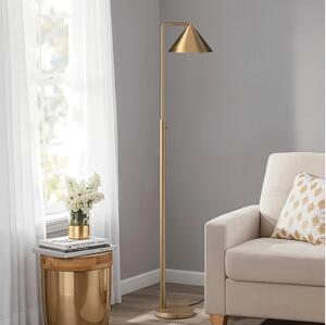 Alora Mood ALM-REMYCK-FL-GD - Lampada da terra REMYCK 1xE27/60W/230V, oro