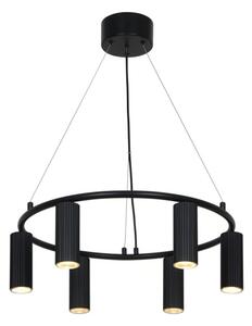Nordlux - Lampadario a sospensione VICO 6xGU10/5W/230V nero