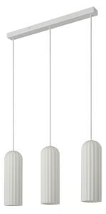 Nordlux - Lampadario a cavo MIELLA 3xE27/25W/230V bianco