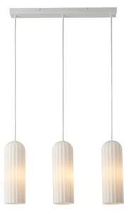 Nordlux - Lampadario a cavo MIELLA 3xE27/25W/230V bianco