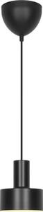Nordlux - Lampadario per MATIS 1xE27/40W/230V nero