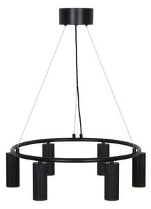 Nordlux - Lampadario a sospensione VICO 6xGU10/5W/230V nero