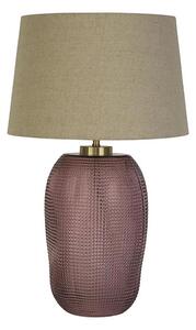 Searchlight EU44652PI - Lampada da tavolo AMETHYST 1xE27/60W/230V