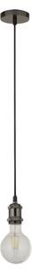 Searchlight 7461BC - Lampada a sospensione con cavo SUSPENSION 1xE27/60W/230V antracite
