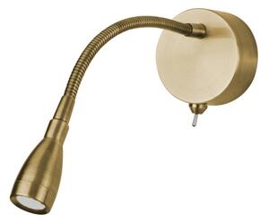 Searchlight 9917SB - Faretto da parete LED FLEXY 0,8 W/230 V