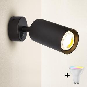 Brilagi - Faretto da parete LED dimmerabile SELE 1xGU10/4,8W/230V nero