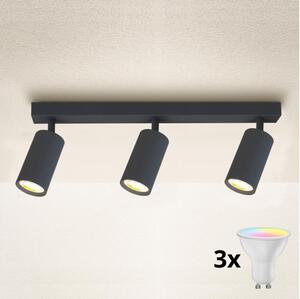 Brilagi - Faretto LED dimmerabile SELE 3xGU10/4,8W/230V antracite