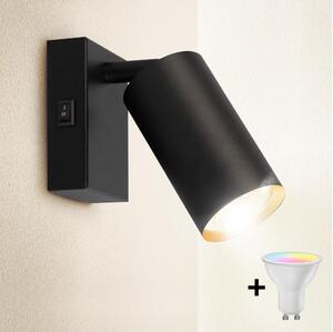 Brilagi -LED dimmerabile faretto da parete SELE 1xGU10/4,8W/230V nero/oro