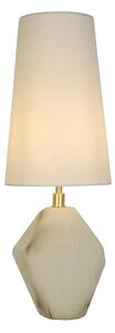 Searchlight EU88250WH - Lampada da tavolo APEX 1xE27/60W/230V Bianco/Grigio