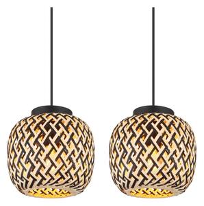 Globo 15766-4H - Lampadario a sospensione con filo COLLY 4xE27/15W/230V