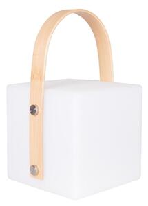 Lampada da esterno MAJORKA LED RGBW, 0,5 W / 5 V USB, 1200 mAh, IP44, bianca