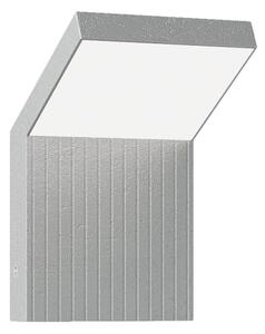 Brilagi - RIANO Lampada da parete per esterni a LED LED/8W/230V Argento IP65