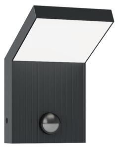 Brilagi - Lampada da parete a LED per esterni con sensore RIANO LED/8W/230V Antracite
