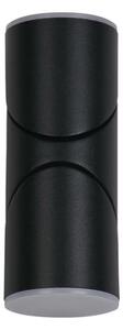 Searchlight 36180BK - Lampada da parete a LED per esterni SOHO 2xLED/6W/230V IP44