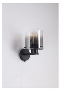 Searchlight 88912-1BK - Applique SWEDEN 1xE27/60W/230V nero/smoked