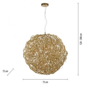 Paul Neuhaus 2019-12 - Lampadario a sospensione SAREA 15xG9/40W/230V, oro
