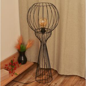 Lampada da terra MERCURE 1xE27/15W/230V nera
