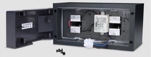 Brilagi - Lampada da parete per esterni DOUBLE CUBE LED, 12W/230V, nera, IP65