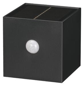 Retlux-LED Lampada da parete solare con sensore LED/1W/3,7V 1200 mAh IP44 nero