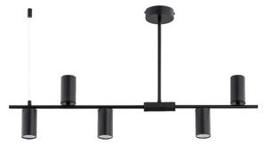 Lampadario su asta URANOS 5xGU10/10W/230V nero