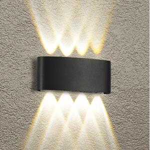 Brilagi - Applique da parete LED per esterni FLAREBOX LED/8W/230V nero IP65