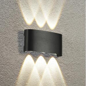 Brilagi - Applique LED da esterno FLAREBOX LED/6W/230V nero IP65