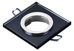 Faretto da incasso 1xGU10/MR16/10W/230V 9x9 cm nero