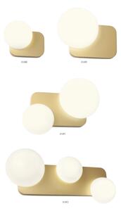Redo 01-2472 - Applique LUMIEN 3xG9/10W/230V oro/bianco