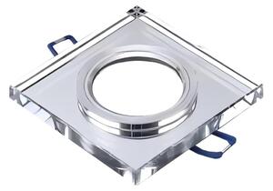 Faretto da incasso 1xGU10/MR16/10W/230V 9x9 cm cromo lucido