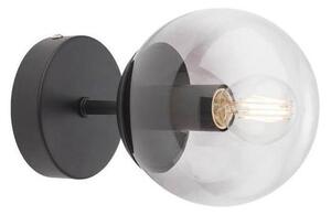 Redo 01-2175 - Lampada da parete SEMIA 1xE14/28W/230V nero/fumé