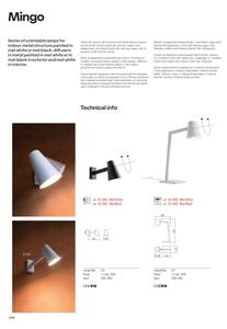 Redo 01-1556 - Lampada da terra MINGO 1xE27/42W/230V bianca