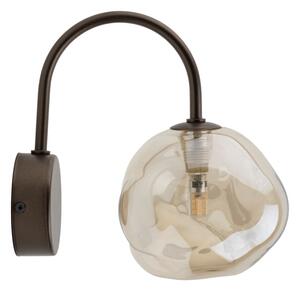 Applique LAVA 1xG9/8W/230V bronzo/fumé beige