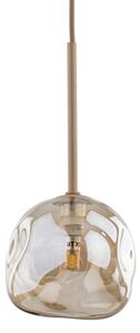 Lampada a sospensione con cavo LAVA 1xG9/8W/230V beige/fumo beige