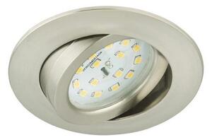 Briloner 8317-012 - Lampada da incasso LED dimmerabile per bagno, 5,5 W/230 V, IP23, cromo opaco