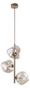 Lampadario a sospensione su cavo LAVA 3xG9/8W/230V beige/beige fumé