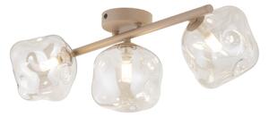 Brilagi - Lampadario a plafone VULCANO 3xG9/8W/230V beige/beige fumé