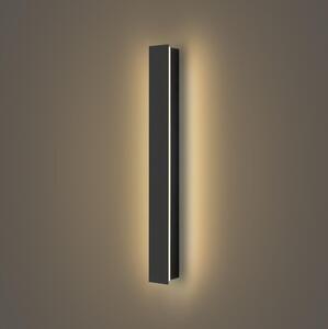 Brilagi - Lampada da parete LED per esterni LINEAR LED/12W/230V 3000K IP65 nera