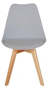 Nordic sedia da pranzo 82,5x48,5x56, Colori disponibili - Grigio