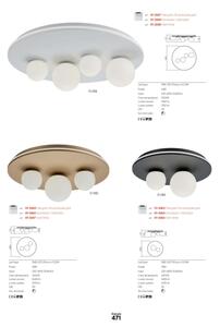 Redo 01-2657 - Plafoniera LED CORUM LED/48W/230V 3000K CRI 90 bianca