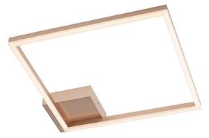 Redo 01-1639 - Plafoniera LED dimmerabile KLEE, 30W/230V, 45x45 cm, dorata