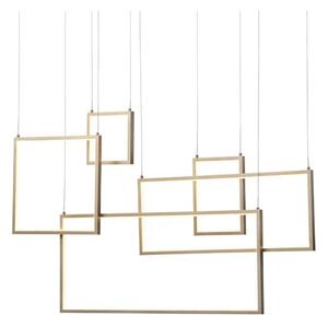 Redo 01-2317 - Lampadario dimmerabile a LED su cavo PLANA LED/80W/230V oro