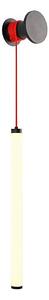 Redo 01-3302 - Lampada da parete LED dimmerabile SWING LED/9W/230V 3000/4000K CRI 90 nero