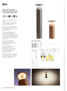 Redo 90589 - Lampada da esterno BIRO LED/12W/230V 3000K 30cm CRI90 IP65 antracite