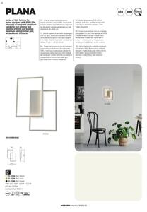 Redo 01-2316 - Lampadario dimmerabile a sospensione con cavo PLANA LED/80W/230V bianco