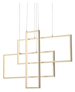 Redo 01-2314 - Lampadario dimmerabile sospeso a cavo PLANA LED/60W/230V dorato