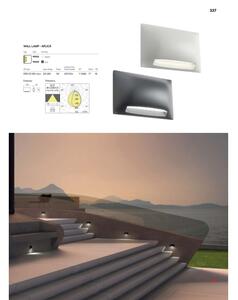 Redo 90009 - Lampada segnapasso da esterno TAMPA LED/11W/230V IP54 bianca